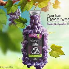 شامپو کافئین و روغن انگور
